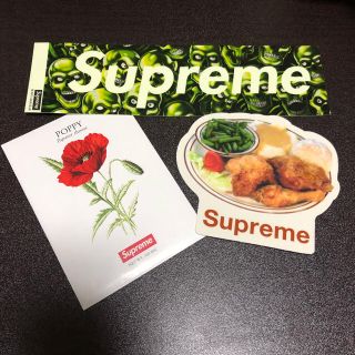 シュプリーム(Supreme)のsupreme スカルステッカー(ノベルティグッズ)