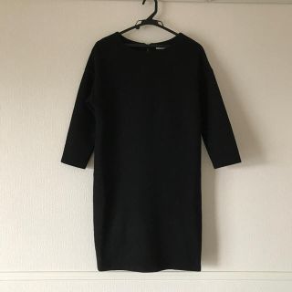 エルフォーブル(ELFORBR)の美品 ワンピース 黒(ミニワンピース)