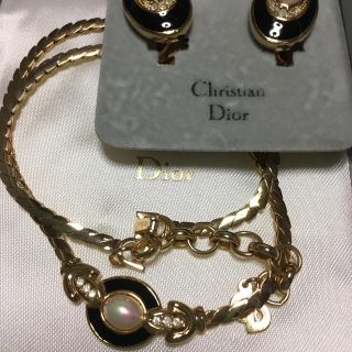 クリスチャンディオール(Christian Dior)のディオール イヤリング☆ネックレス(アクセサリー)