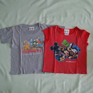 ディズニー(Disney)の半袖Tシャツ2枚セット120cm☆ディズニーワールドで購入(その他)