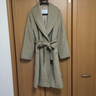 マックスマーラ(Max Mara)のマックスマーラ 白タグ ガウンコート(ロングコート)