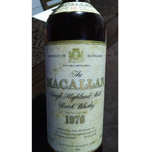 マッカラン1976 未開封 食品/飲料/酒の酒(ウイスキー)の商品写真