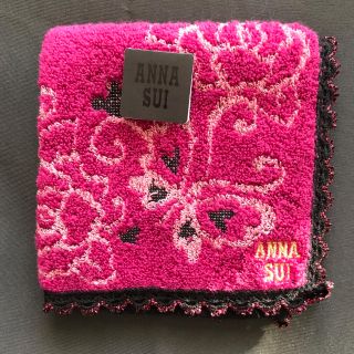 アナスイ(ANNA SUI)の【新品】ANNA SUI ♡ アナスイ ♡ ハンカチ ♡ バタフライ ♡(ハンカチ)