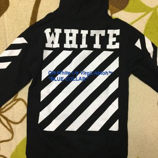 オフホワイト(OFF-WHITE)のoff whiteオフホワイトパーカースウェットフーディnikeナイキ(パーカー)