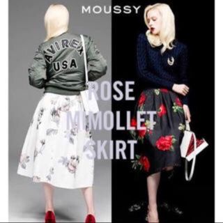 マウジー(moussy)のmoussyフレアスカート(ひざ丈スカート)