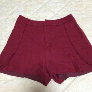 ムルーア(MURUA)のMURUAボルドーショートパンツ(ショートパンツ)