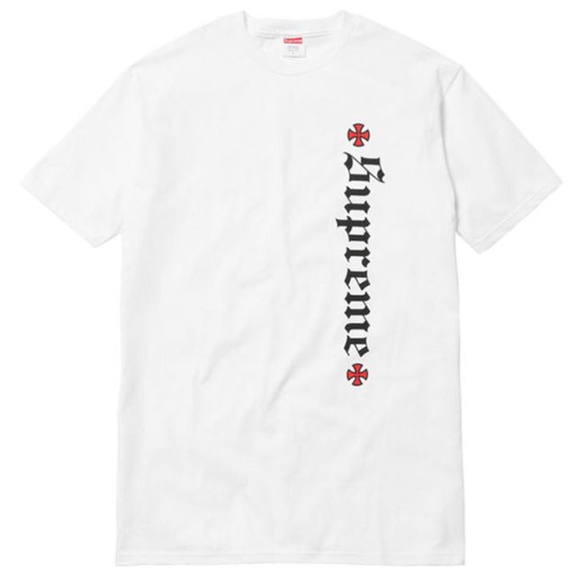supreme × independent / Old English Tee