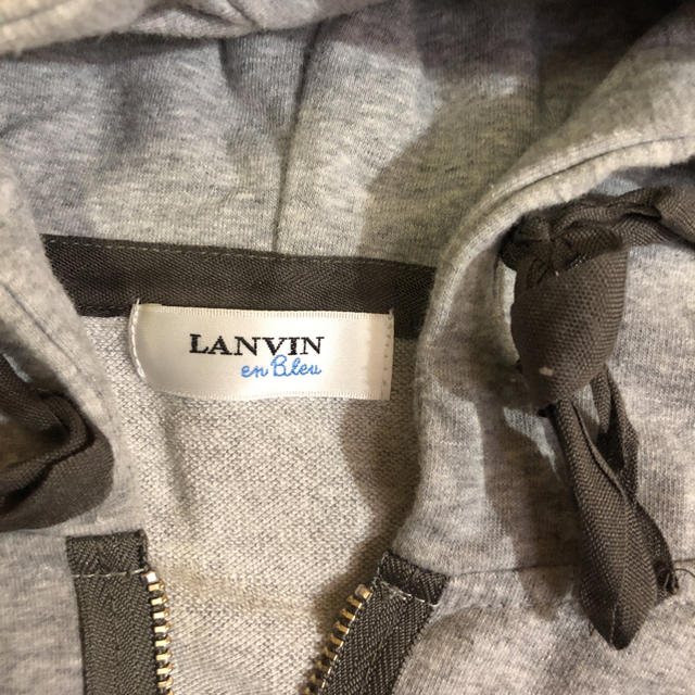 LANVIN en Bleu(ランバンオンブルー)のランバンオンブルー ドルマンパーカー レディースのトップス(パーカー)の商品写真