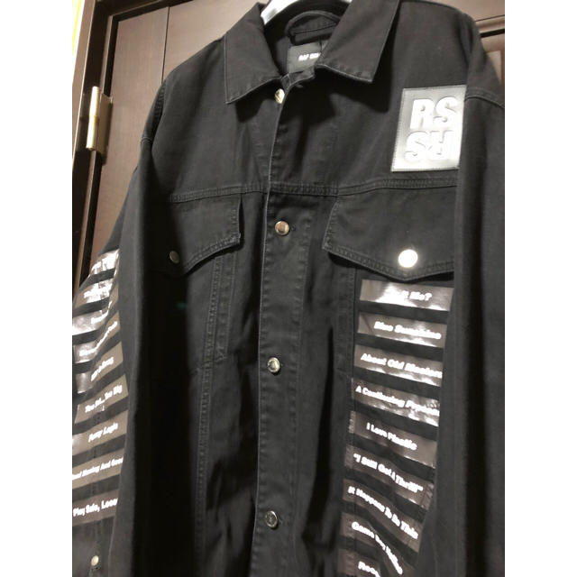 RAF SIMONS(ラフシモンズ)の【新品・未使用】RAF SIMONS デニムジャケット 権力の美学 メンズのジャケット/アウター(Gジャン/デニムジャケット)の商品写真