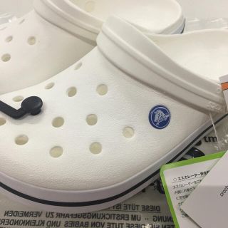 クロックス(crocs)の★新品未使用★CROCS クロックバンド 25.0cm ホワイト(サンダル)