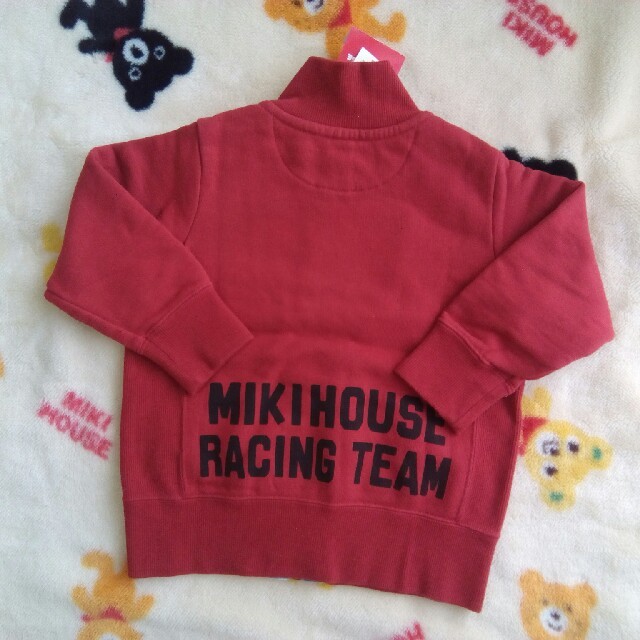 mikihouse(ミキハウス)の新品★90★ミキハウス★レーシングチームジャンパー キッズ/ベビー/マタニティのキッズ服男の子用(90cm~)(ジャケット/上着)の商品写真