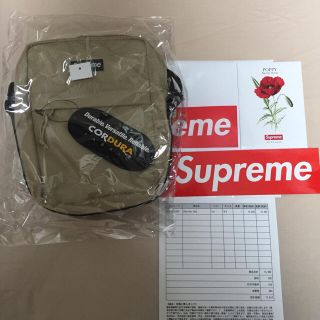 シュプリーム(Supreme)の送料込 Supreme Shoulder Bag ベージュ タン(ショルダーバッグ)