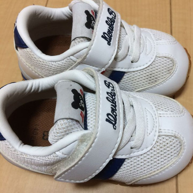 mikihouse - 未使用品‼︎ダブルB スニーカー 靴 14センチの通販 by 