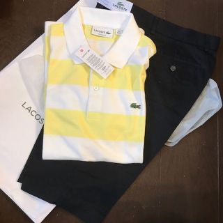 ラコステ(LACOSTE)の新品 ラコステ メンズXS ポロシャツ ハーフパンツ(ポロシャツ)