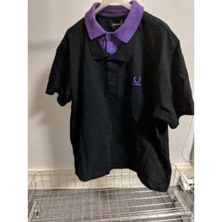 ラフシモンズ(RAF SIMONS)のRAF SIMONS x FRED PERRY ポロシャツ XL(ポロシャツ)