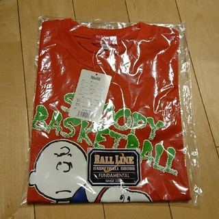 スヌーピー(SNOOPY)のバスケＴシャツ  スヌーピー  ボールライン(バスケットボール)