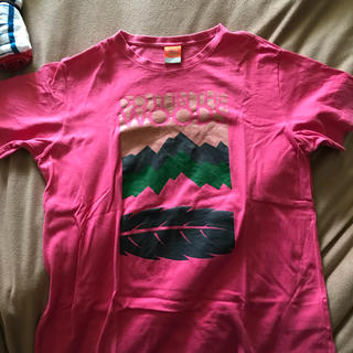 ナイキ(NIKE)のNIKE ピンク Tシャツ Lサイズ (Tシャツ/カットソー(半袖/袖なし))