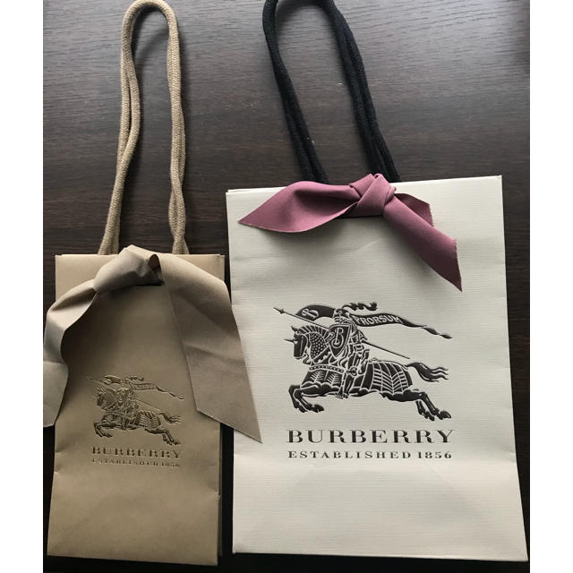 BURBERRY(バーバリー)のBURBERRY 袋×2 レディースのバッグ(ショップ袋)の商品写真