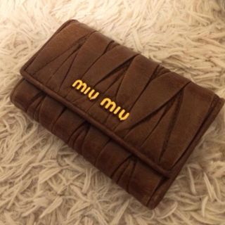 ミュウミュウ(miumiu)のmiumiu＊キーケース(キーホルダー)