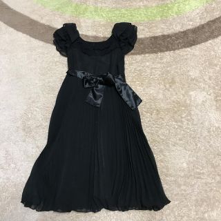 ザラキッズ(ZARA KIDS)のブラックワンピース ボレロセット  ザラ(ワンピース)