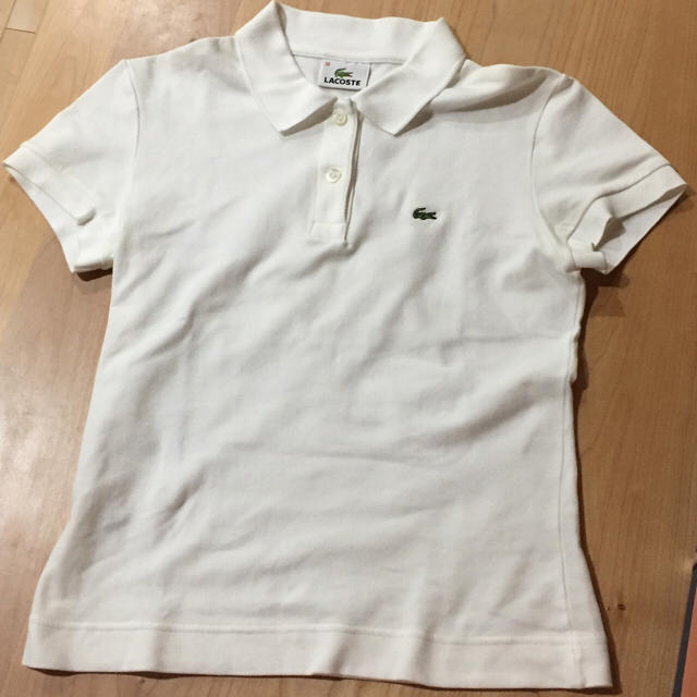 LACOSTE(ラコステ)のポロシャツ ラコステ 白 レディースのトップス(ポロシャツ)の商品写真