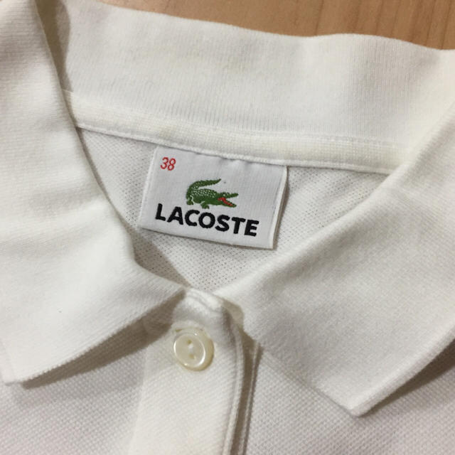 LACOSTE(ラコステ)のポロシャツ ラコステ 白 レディースのトップス(ポロシャツ)の商品写真