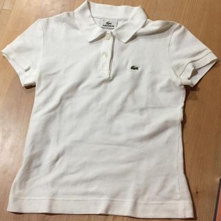 ラコステ(LACOSTE)のポロシャツ ラコステ 白(ポロシャツ)