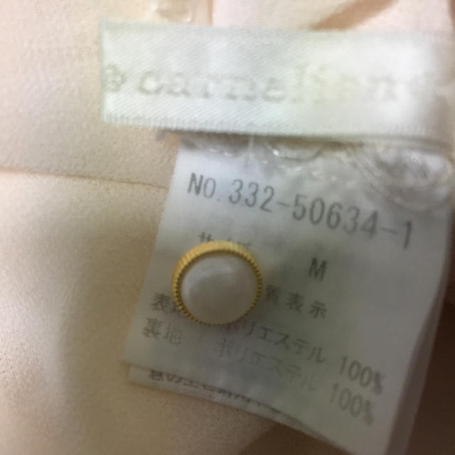 carnelian(カーネリアン)のカーネリアン ブラウス レディースのトップス(シャツ/ブラウス(半袖/袖なし))の商品写真