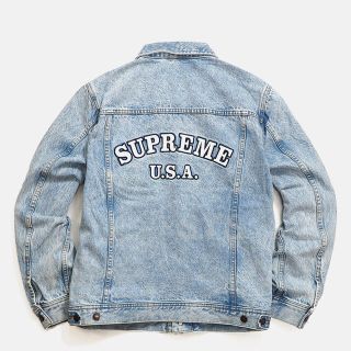 シュプリーム(Supreme)の★新同! Supreme Denim Trucker Jacket デニム(Gジャン/デニムジャケット)