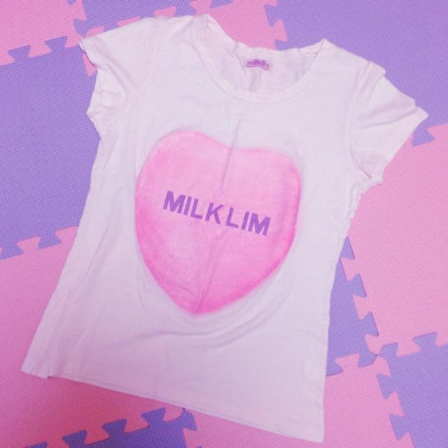 milklim(ミルクリーム)のmilklim Ｔシャツ2 レディースのトップス(Tシャツ(半袖/袖なし))の商品写真