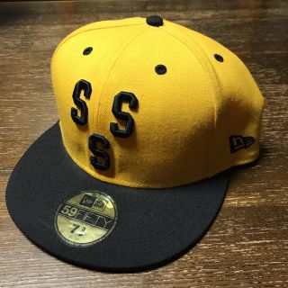 Supreme - Supreme New Era 黄色 ニューエラ CAP キャップ 7 3/8の