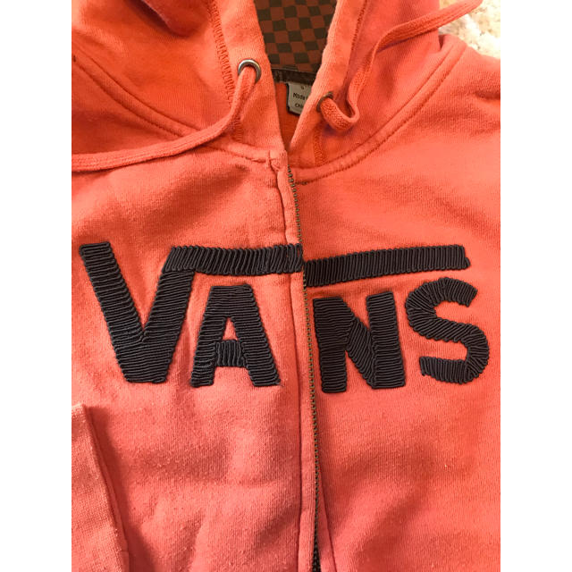 VANS(ヴァンズ)のVans パーカー オレンジ  レディースのトップス(パーカー)の商品写真