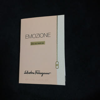 フェラガモ(Ferragamo)のFerragamo 最新Emozione 香水1.5ml サンプル(香水(女性用))