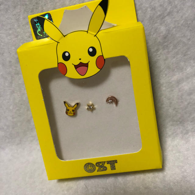 ポケモン 新品未使用 韓国発 Ost ポケモンコラボ ピアス ピカチュウ の通販 By Safari ポケモンならラクマ