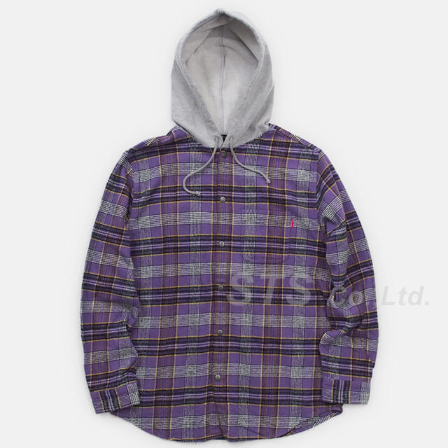 驚きの価格が実現！】 【M】supreme hooded plaid flannel shirt
