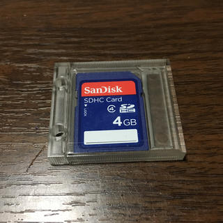 サンディスク(SanDisk)の■サンディスク SDHCカード 4GB(PC周辺機器)