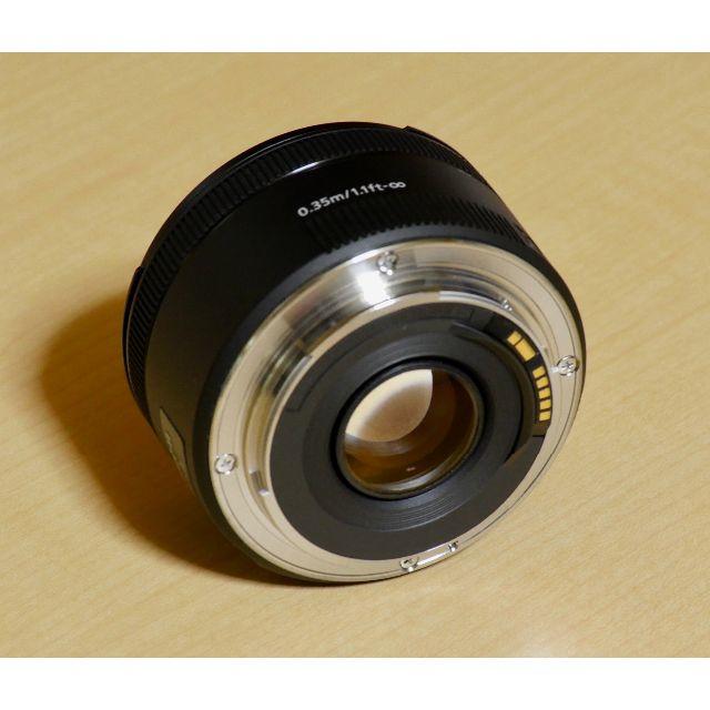 Canon(キヤノン)の【別売りフード付き・送料無料】EF50mm F1.8 STM スマホ/家電/カメラのカメラ(レンズ(単焦点))の商品写真