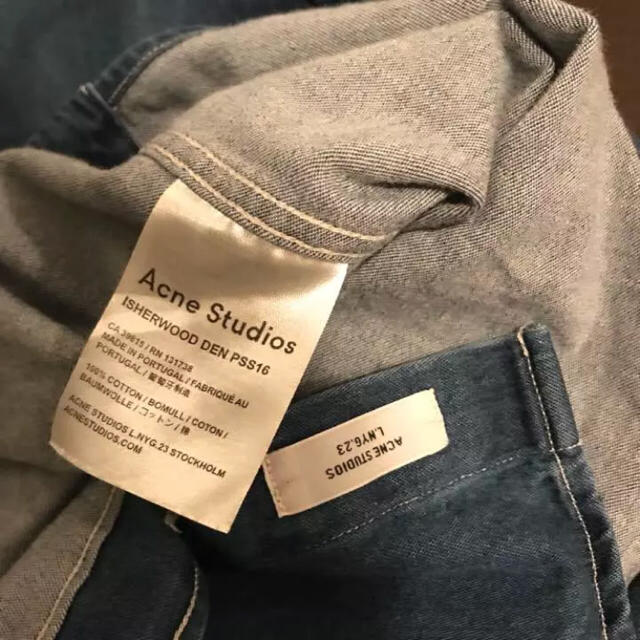 ACNE(アクネ)の美品)Acne Studios デニムシャツ サイズ44 メンズのトップス(シャツ)の商品写真