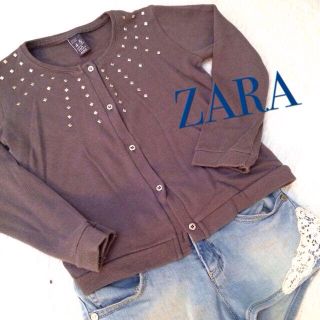 ザラキッズ(ZARA KIDS)のZARA kids スタッズカーディガン(その他)