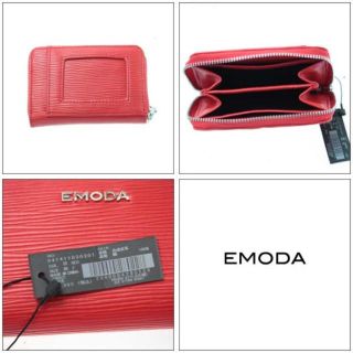 エモダ(EMODA)のエモダ☆カードケース☆赤 ERSさま専用(名刺入れ/定期入れ)