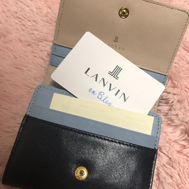 LANVIN en Bleu(ランバンオンブルー)のLANVIN 財布 新品 6月4日まで限定価格！ レディースのファッション小物(財布)の商品写真