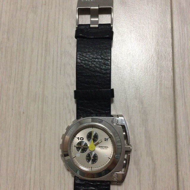 ディーゼル 革ベルト腕時計