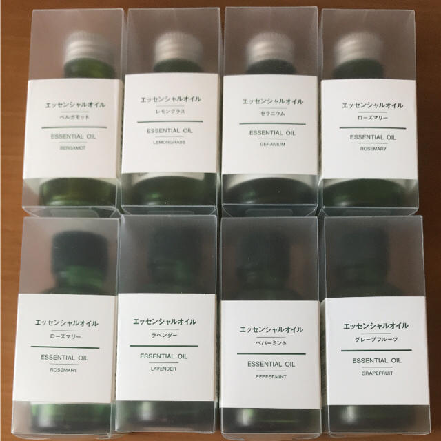 無印良品 エッセンシャルオイル 30ml 4本 - エッセンシャルオイル（精油）