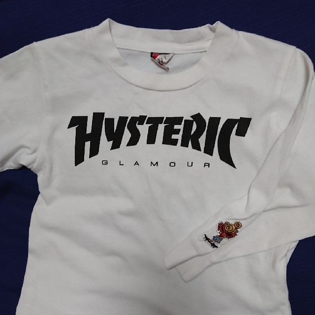 HYSTERIC GLAMOUR(ヒステリックグラマー)のヒステリックグラマー長袖１００センチ キッズ/ベビー/マタニティのキッズ服男の子用(90cm~)(Tシャツ/カットソー)の商品写真