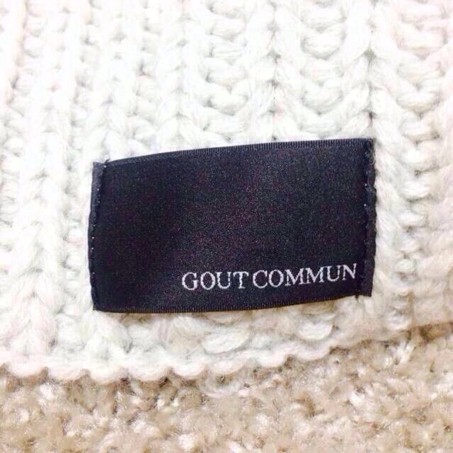 GOUT COMMUN(グーコミューン)の秋冬♡ ニットスヌード レディースのファッション小物(マフラー/ショール)の商品写真