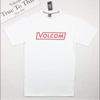 ボルコム(volcom)のVT10 新品 送込 S ホワイト ボルコム Vol Corp Tシャツ(Tシャツ/カットソー(半袖/袖なし))