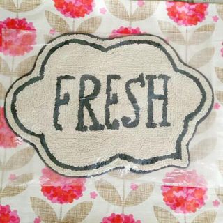 吹き出し マット FRESH(玄関マット)