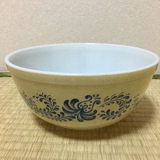 パイレックス(Pyrex)の値下【オールドパイレックス】ミキシングボウル(L) ホームステッド(食器)