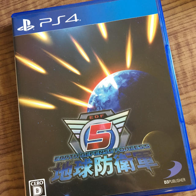 PlayStation4(プレイステーション4)の☆値下げしました☆ 地球防衛軍5 エンタメ/ホビーのゲームソフト/ゲーム機本体(家庭用ゲームソフト)の商品写真