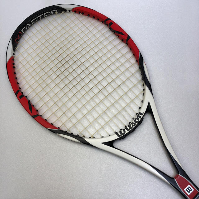 wilson(ウィルソン)のフェデラー使用モデル K six-one TOUR 90(G2) スポーツ/アウトドアのテニス(ラケット)の商品写真